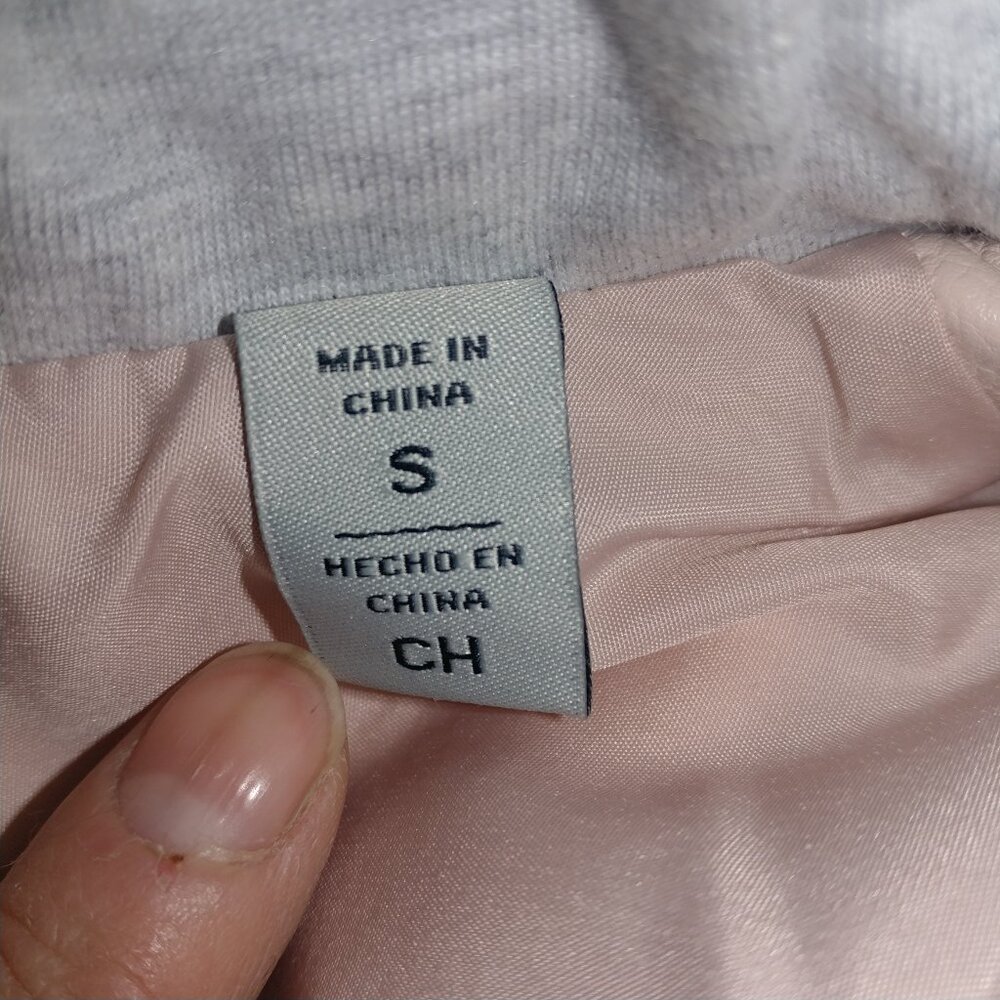 Levi's: Pink Faux Leather Moto Jacket W/Knit Hood - Women's Size Small - NWOT - Picture 10 of 11